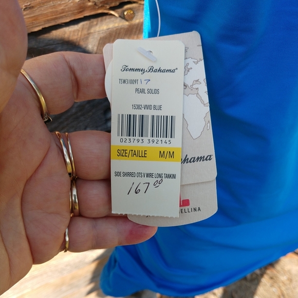 Tommy Bahama Blue Women's Swimsuit - Picture 6 of 11